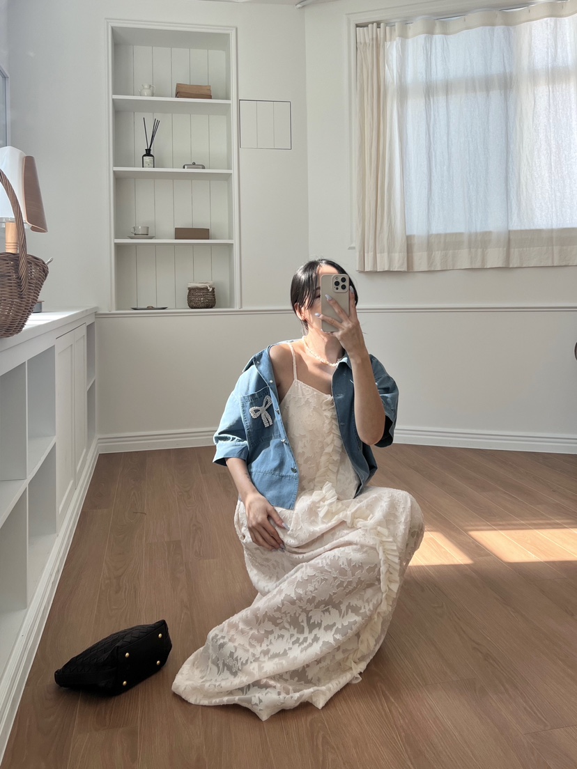 BOLD東大門實拍女士新款職業真品熱賣時尚人氣連衣裙含腰帶BOLD連衣裙