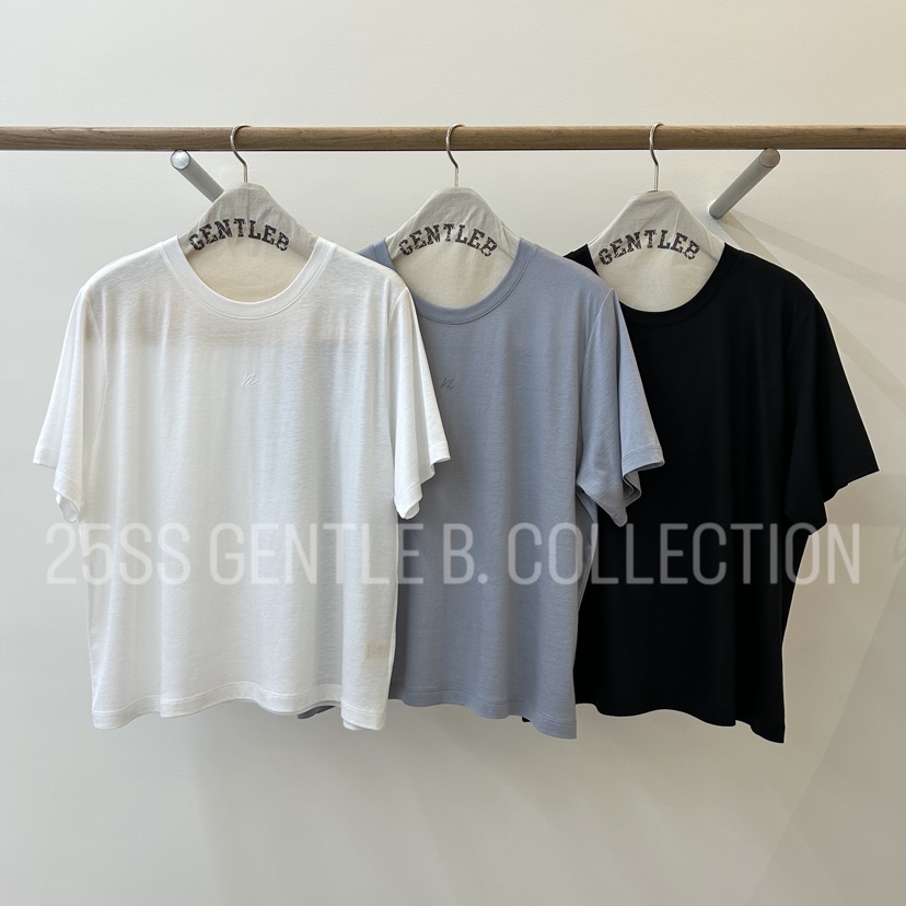 GENTLE B東大門代購女士新品人氣熱賣25春夏職業真品T恤天絲GENTLE BT恤