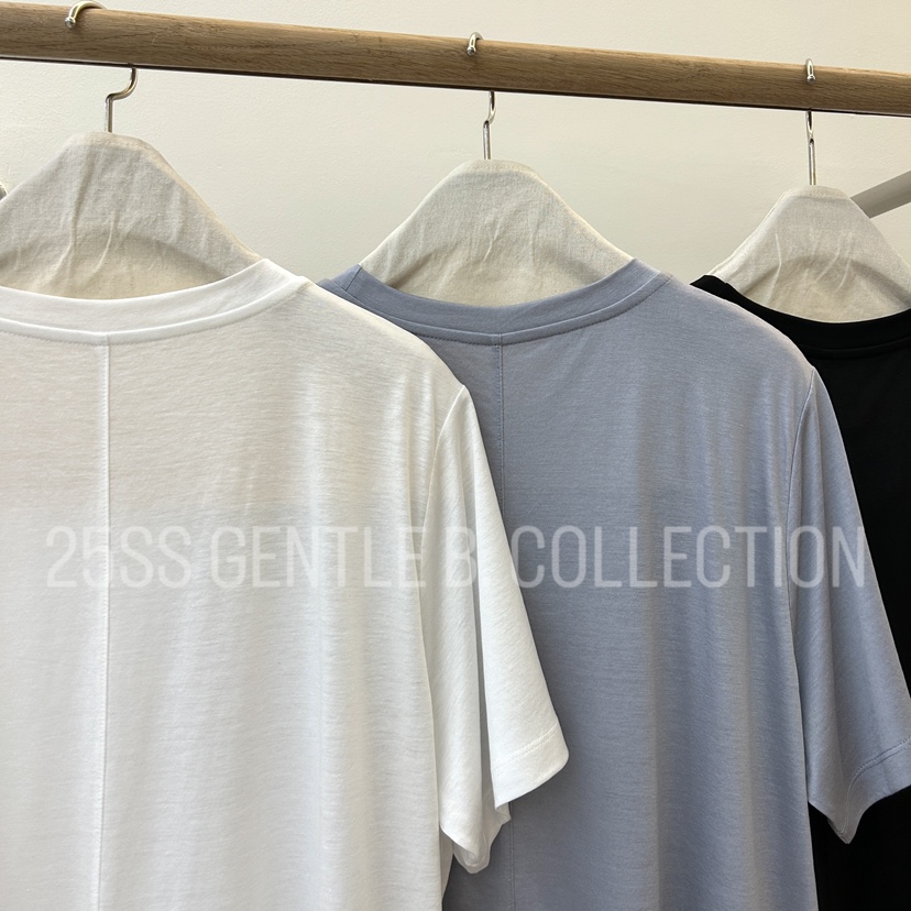 GENTLE B東大門代購女士新品人氣熱賣25春夏職業真品T恤天絲GENTLE BT恤