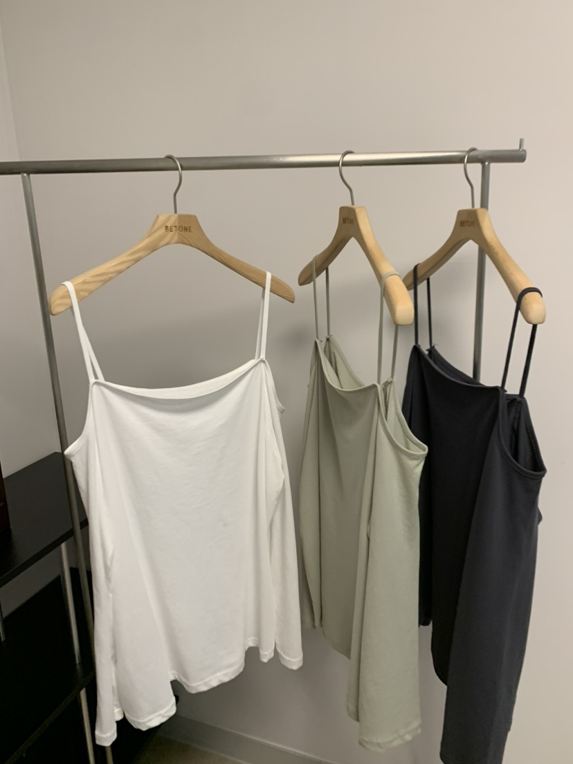 BETONE韓國代購女裝新款25春夏休閑推薦人氣真品熱賣吊帶背心BETONE吊帶/背心