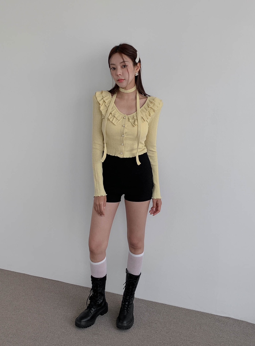 SLIT韓國代購女裝新品真品時尚25春夏休閑推薦熱賣人氣裙褲SLIT裙褲