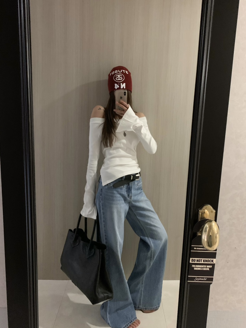 VIRKIN東大門代購女裝新品真品25春夏職業時尚休閑熱賣長袖T恤VIRKIN長袖T恤
