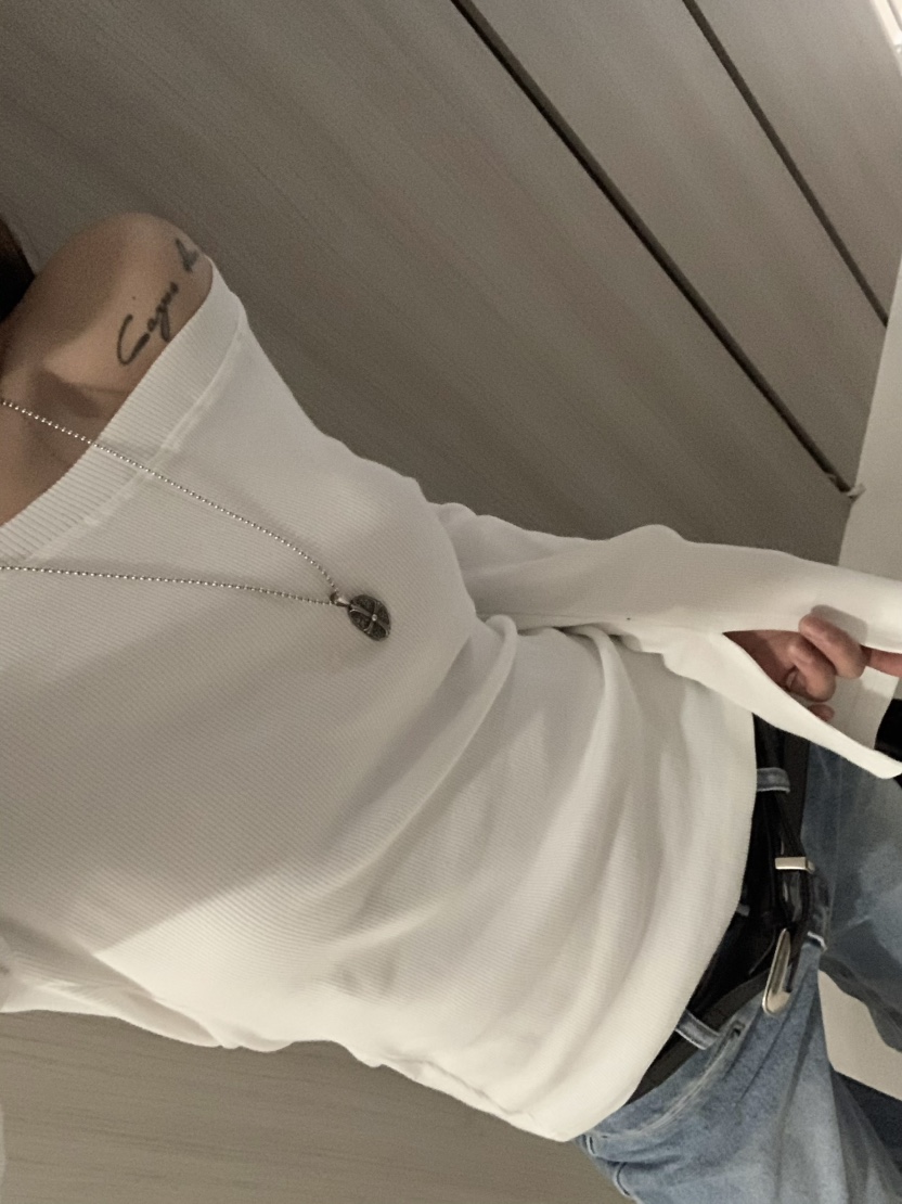 VIRKIN東大門代購女裝新品真品25春夏職業時尚休閑熱賣長袖T恤VIRKIN長袖T恤