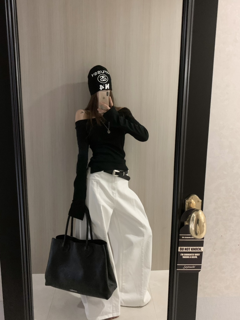 VIRKIN東大門代購女裝新品真品25春夏職業時尚休閑熱賣長袖T恤VIRKIN長袖T恤