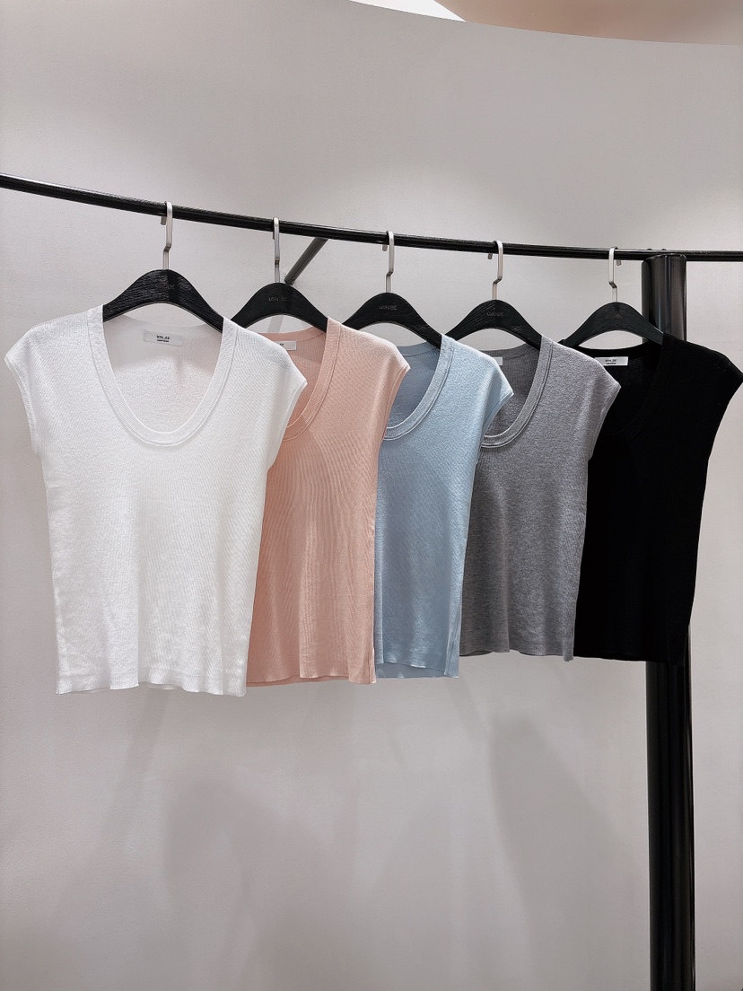 MINI BE東大門代購女士新款熱賣推薦真品25春夏休閑吊帶背心MINI BE吊帶/背心