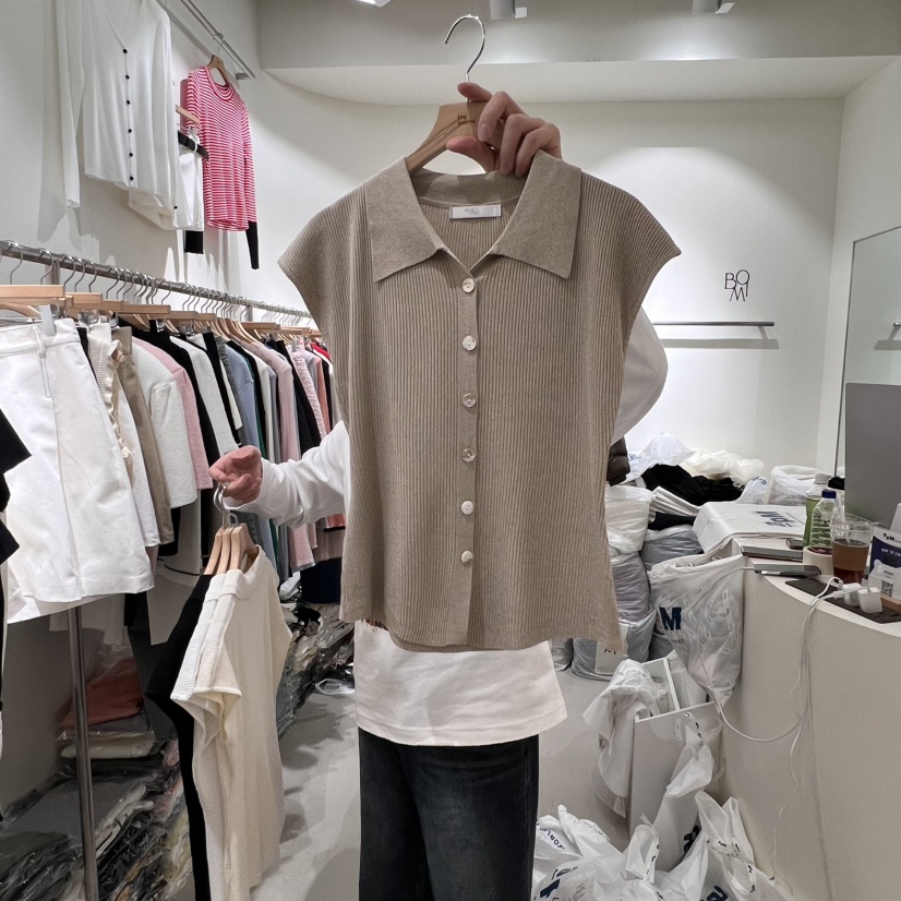 BY BOMI韓國直郵女士新款職業真品推薦休閑時尚熱賣吊帶背心BY BOMI吊帶/背心圖色4