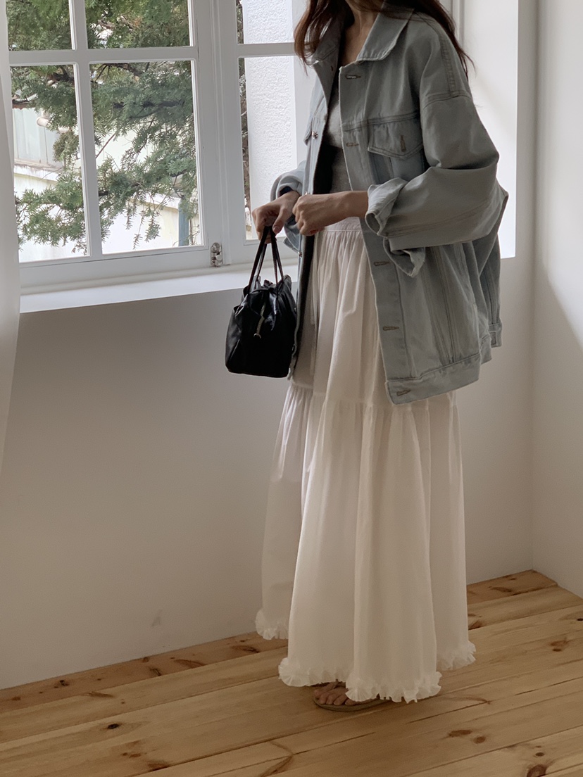 LOGARDEN韓國直郵女士新品時尚25春夏真品熱賣休閑夾克紐扣LO GARDEN夾克