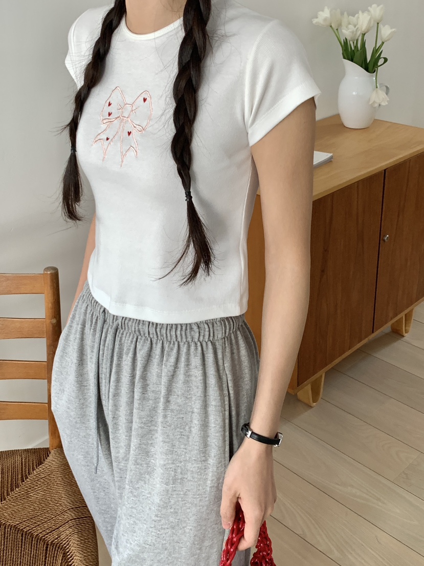 RE:OPENING東大門實拍女士新款25春夏人氣時尚推薦休閑熱賣T恤RE:OPENINGT恤