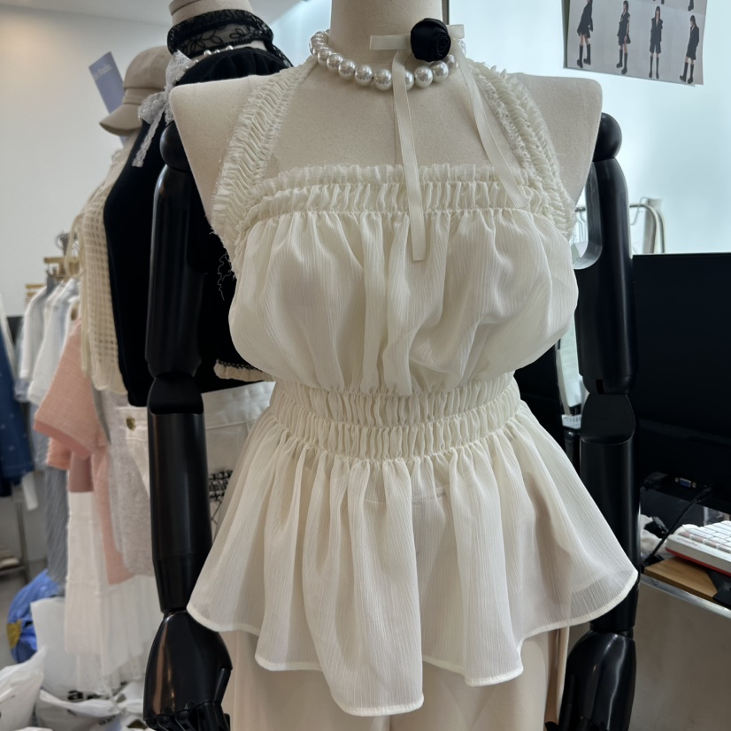 CHEAP-CHIC東大門直郵女裝新品職業熱賣時尚人氣25春夏吊帶背心CHEAP-CHIC/CHARLES THE SECOND吊帶/背心