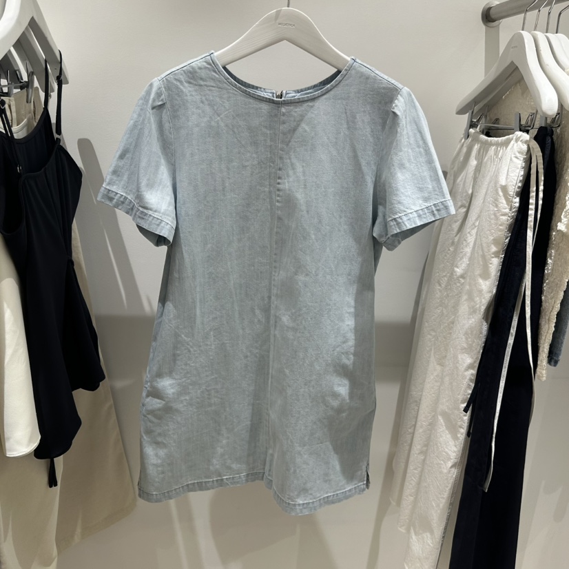 HELVETICA韓國代購女士新品25春夏人氣推薦熱賣真品休閑連衣裙HELVETICA連衣裙