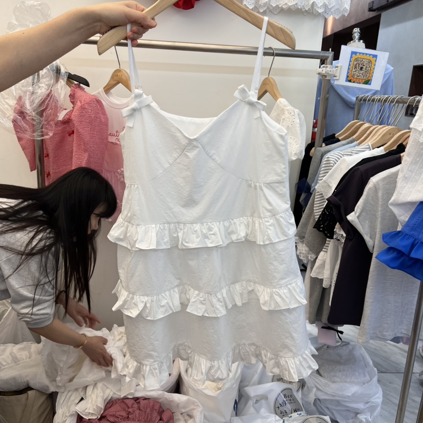 BEEN-A東大門直郵女裝新款人氣熱賣職業25春夏連衣裙不含內搭BEEN-A連衣裙圖色2