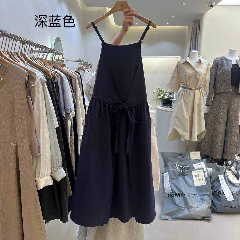 MATIERE韓國直郵女士新款25春夏推薦休閑真品時尚人氣連衣裙MATIERE連衣裙