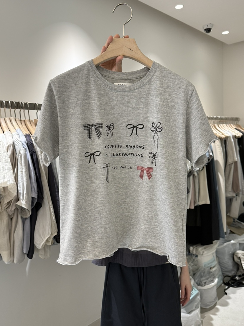 MONE-A韓國㊣直郵東大門代購女裝新品時尚職業熱賣推薦T恤MONE-AT恤圖色2