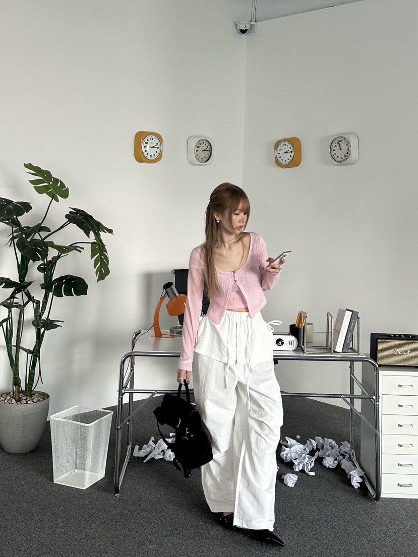 ZEROZERO韓國直郵㊣東大門實拍女裝新款人氣職業時尚裙褲拉鏈ZEROZERO裙褲