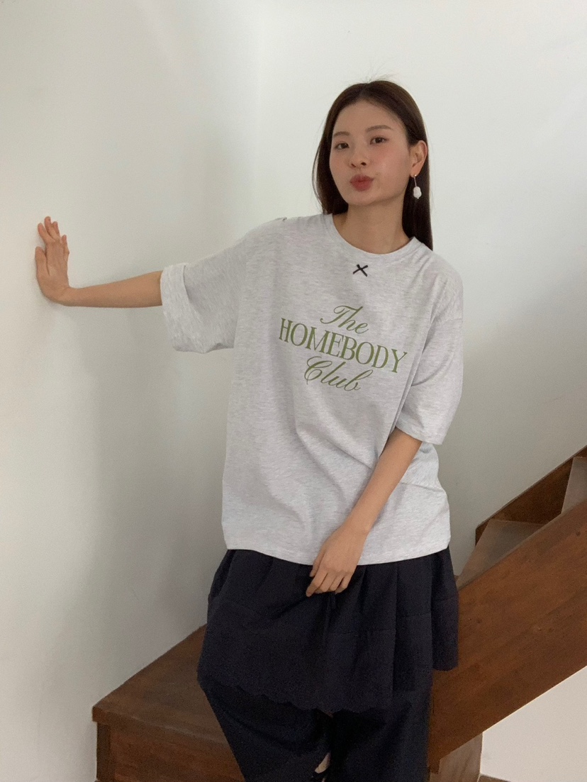 LOVE MY SANTA直郵韓國代購㊣女裝新品時尚熱賣人氣職業T恤Santa/LOVE MY SANTAT恤圖色2