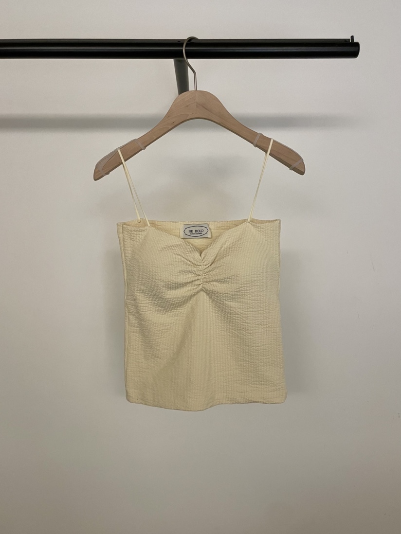 BOLD-A直郵韓國代購㊣女裝新款熱賣職業25春夏時尚吊帶背心RE BOLD吊帶/背心