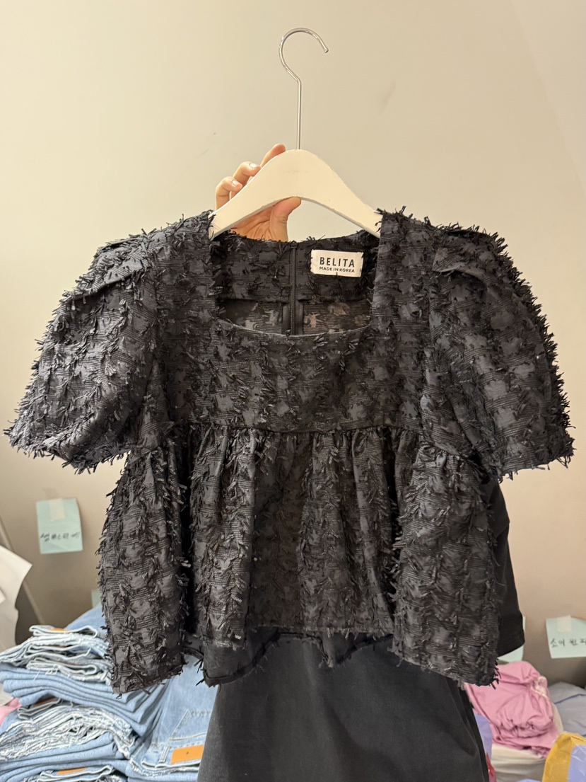 BELITA-L直郵韓國代購㊣女裝新品熱賣推薦休閑職業襯衫蕾絲衫BELITA-L襯衫/蕾絲衫圖色3
