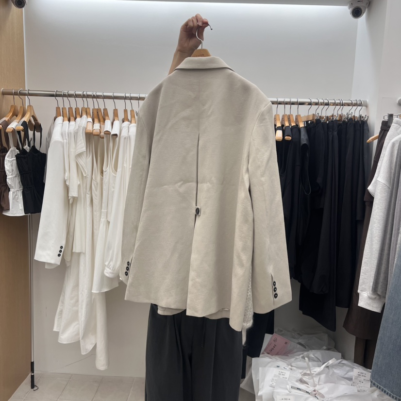 DRESS ROOM直郵韓國代購㊣女裝新品職業推薦時尚25春夏夾克DRESS ROOM夾克