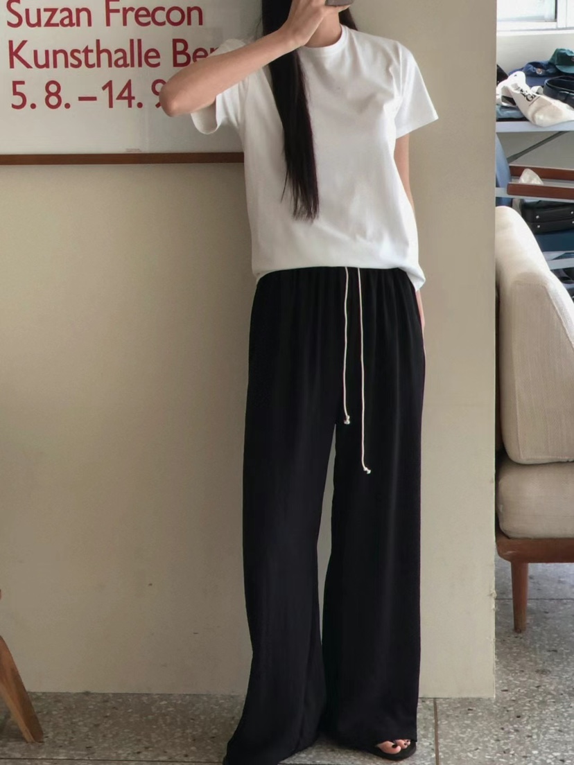 ONDO-P韓國㊣直郵東大門代購女裝新品推薦時尚25春夏休閑褲ONDO-P休閑褲