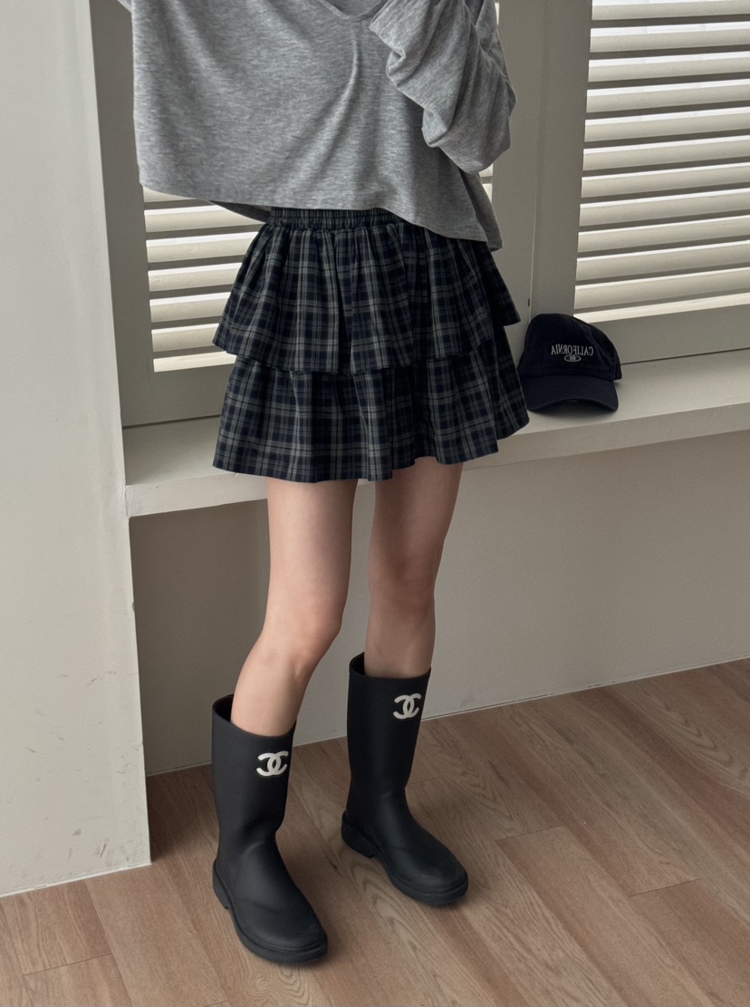 TIZZI韓國㊣直郵東大門代購女裝新款休閑人氣25春夏時尚短裙TIZZI短裙