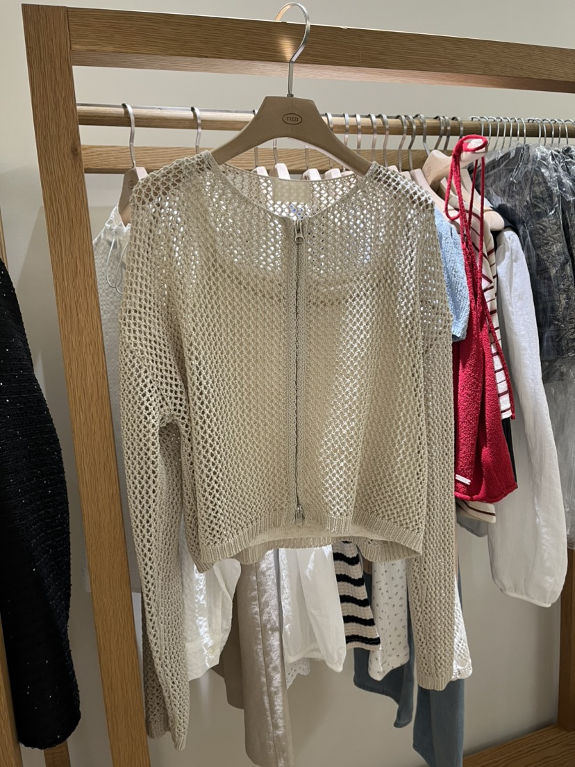 TIZZI韓國㊣直郵東大門代購女裝新品推薦人氣職業熱賣夾克拉鏈TIZZI夾克圖色2