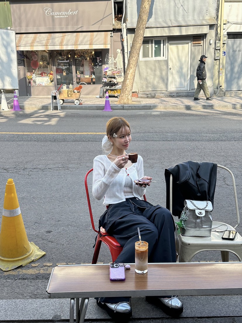 ZEROZERO韓國直郵㊣東大門實拍女裝新品人氣套裝套裝亞麻開衫ZEROZERO套裝