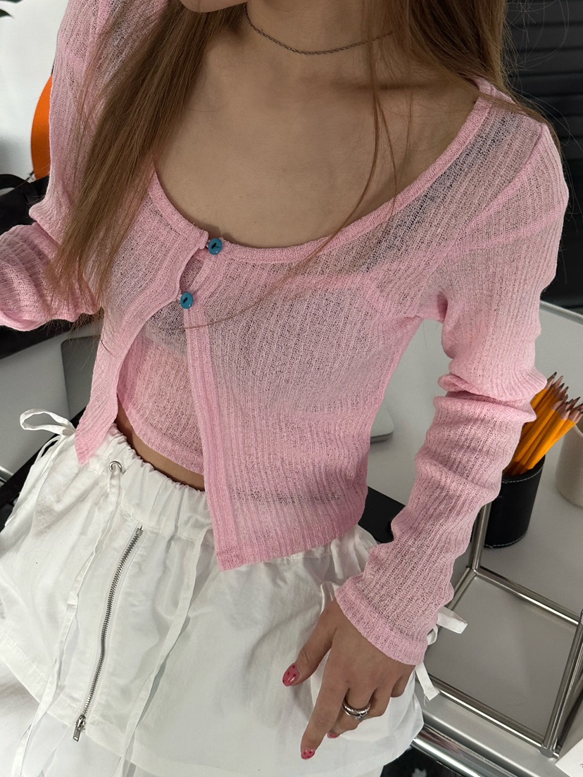 ZEROZERO韓國直郵㊣東大門實拍女裝新品人氣套裝套裝亞麻開衫ZEROZERO套裝