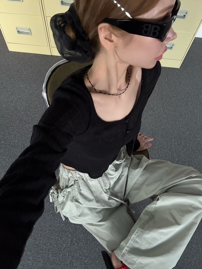 ZEROZERO韓國直郵㊣東大門實拍女裝新品人氣套裝套裝亞麻開衫ZEROZERO套裝