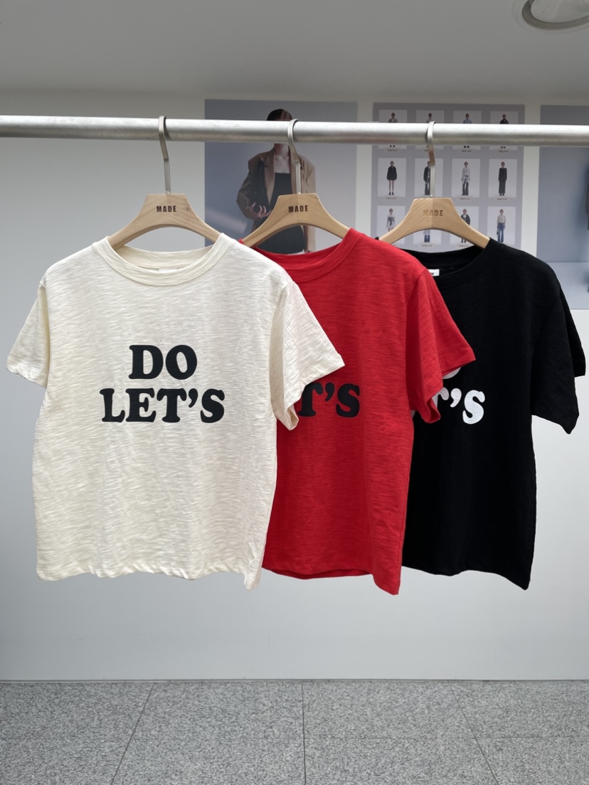 MADE-P韓國㊣直郵東大門代購女裝新款休閑人氣25春夏時尚T恤MADE-PT恤