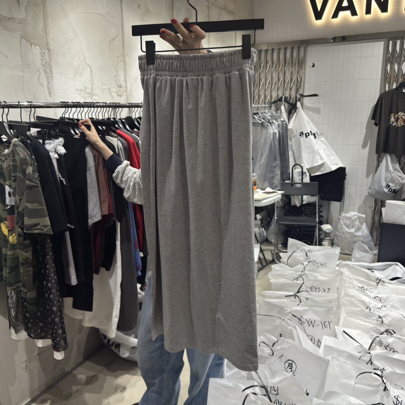 VANTA直郵韓國代購㊣女裝新品休閑25春夏時尚熱賣人氣職業長裙VANTA長裙