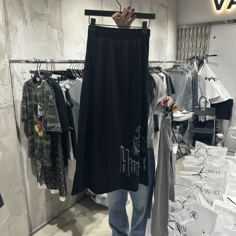 VANTA直郵韓國代購㊣女裝新品休閑25春夏時尚熱賣人氣職業長裙VANTA長裙