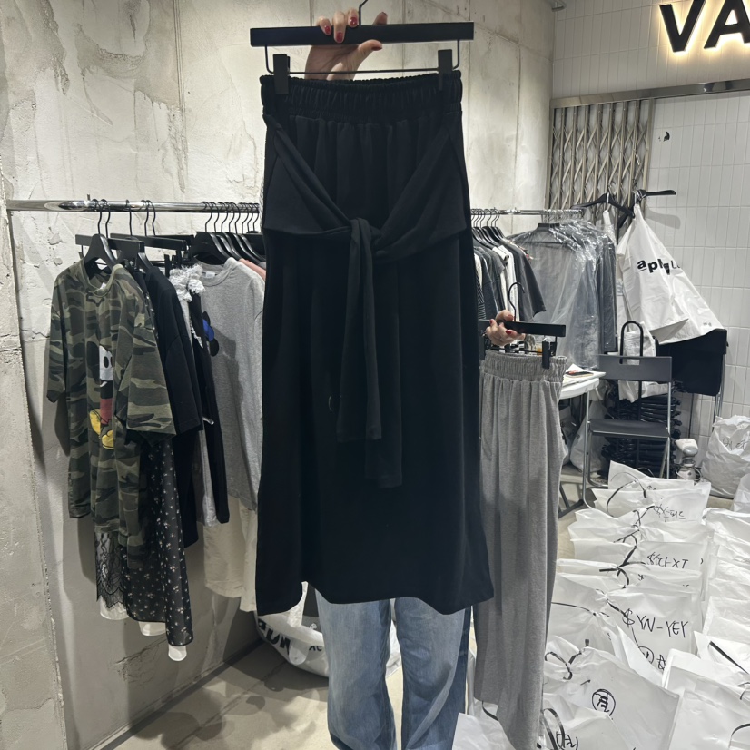 VANTA直郵韓國代購㊣女裝新品休閑25春夏時尚熱賣人氣職業長裙VANTA長裙圖色2