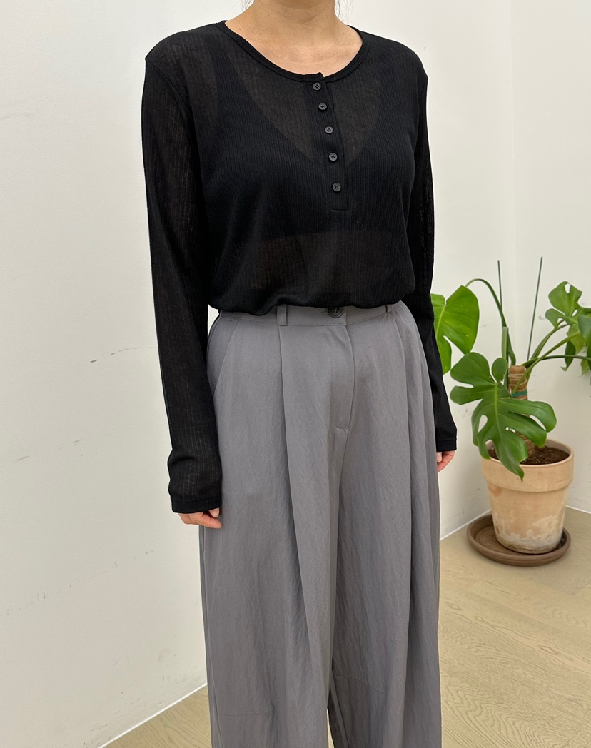 BUT韓國㊣直郵東大門代購女裝新款時尚熱賣休閑人氣25春夏針織衫button針織衫