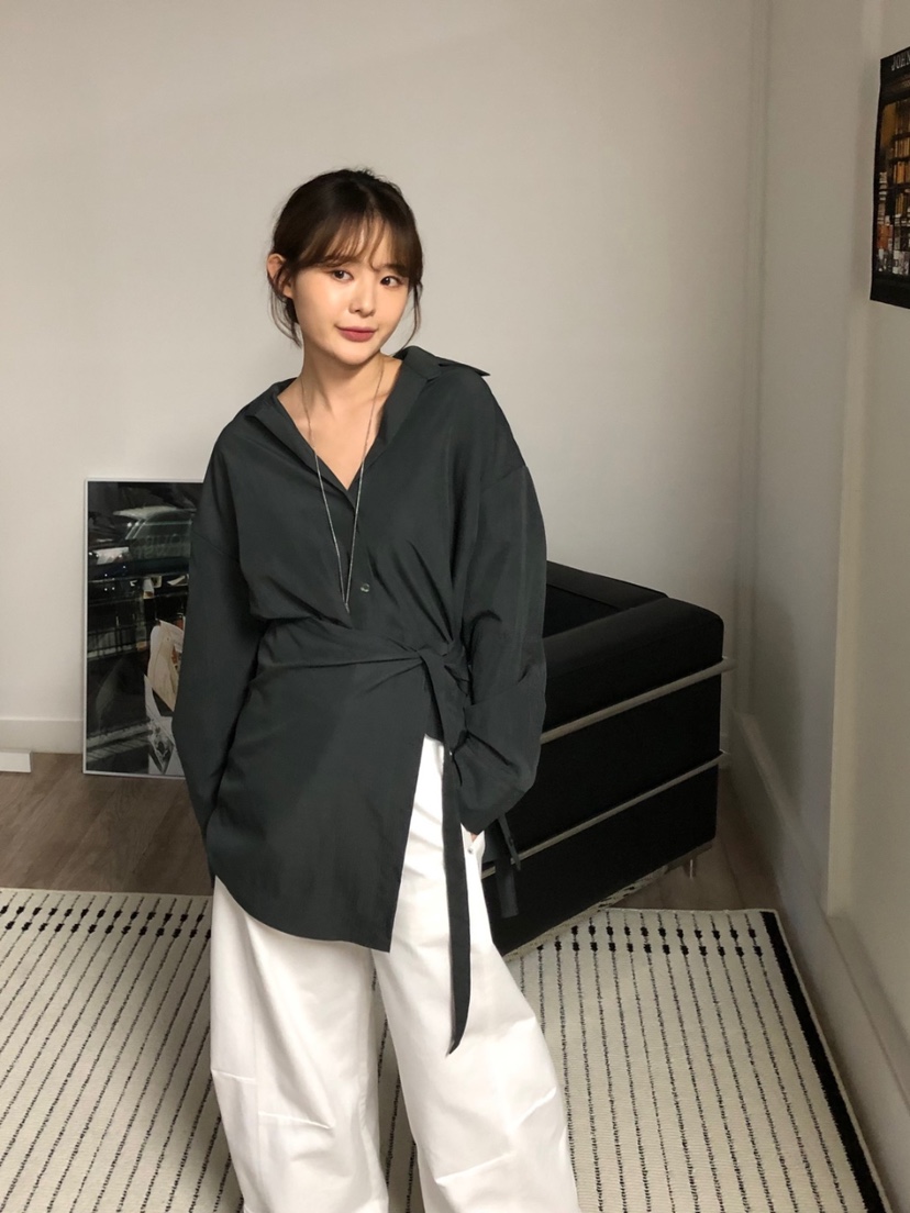 BONHEUR韓國直郵㊣女裝新品推薦休閑時尚人氣25春夏套裝套裝寬松BONHEUR-2件起套裝