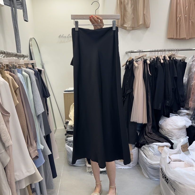 THE LOW韓國直郵㊣東大門實拍女裝新品時尚25春夏推薦長裙THE LOW長裙