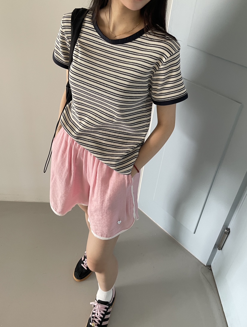 DELIGHT-L直郵韓國代購㊣女裝新品推薦25春夏人氣休閑時尚T恤DELIGHTT恤