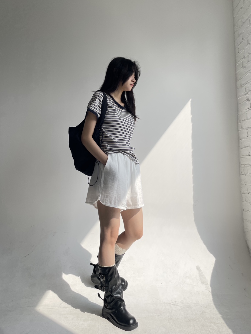 DELIGHT-L直郵韓國代購㊣女裝新品推薦25春夏人氣休閑時尚T恤DELIGHTT恤