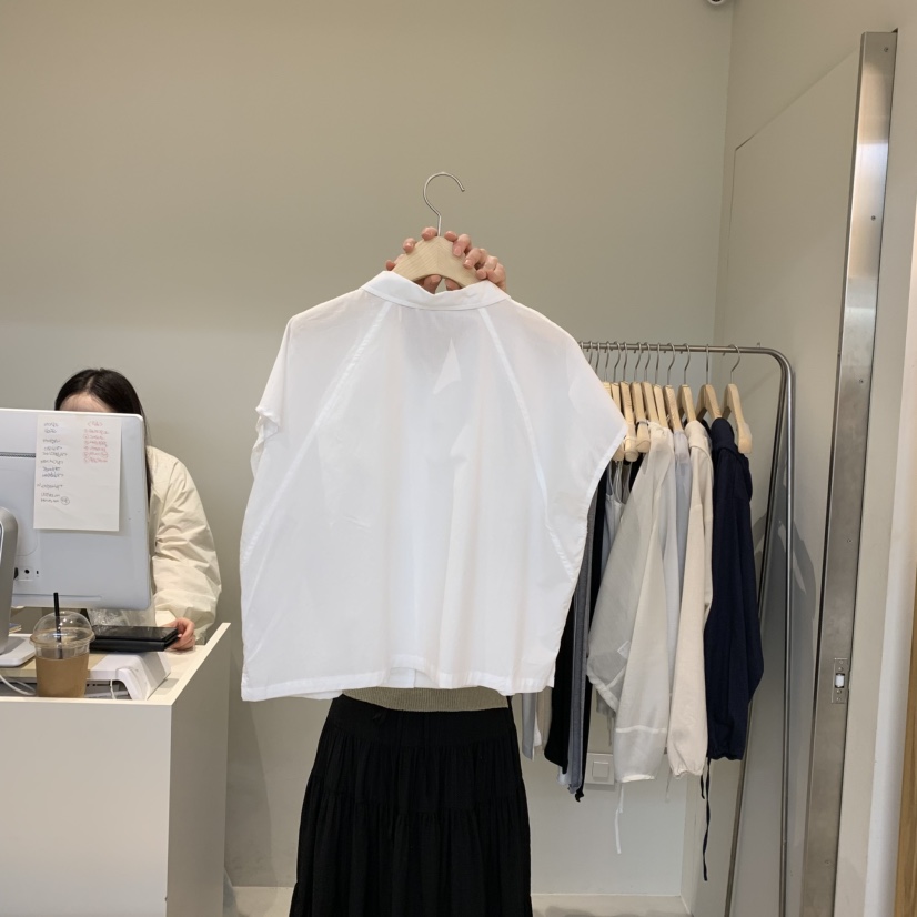 OUTRENE韓國直郵㊣東大門實拍女裝新款推薦25春夏襯衫蕾絲衫OUTRENE襯衫/蕾絲衫