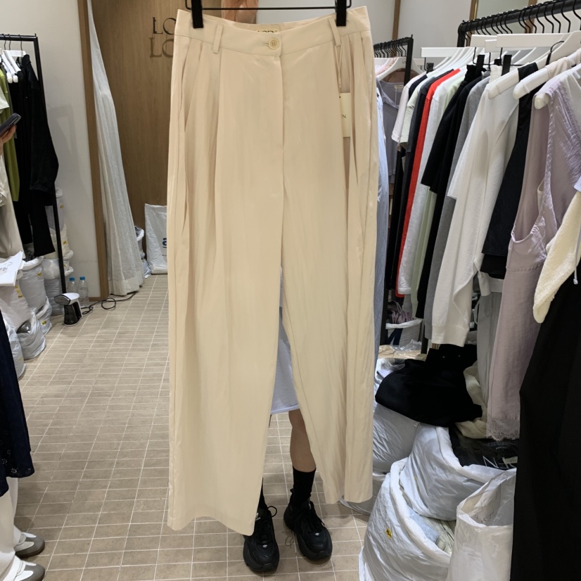 LOFN東大門實拍女士新品休閑熱賣25春夏推薦時尚人氣休閑褲LOFN休閑褲