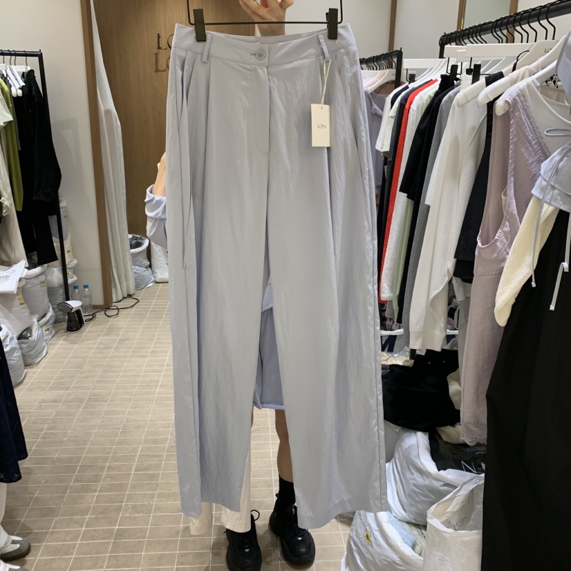 LOFN東大門實拍女士新品休閑熱賣25春夏推薦時尚人氣休閑褲LOFN休閑褲圖色2