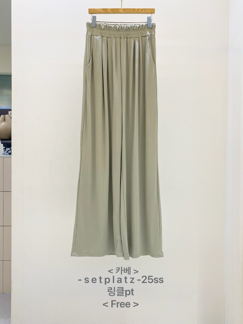 SETPLATZ東大門代購女裝新款休閑職業時尚推薦人氣真品休閑褲PLATZCLASSIC休閑褲圖色2