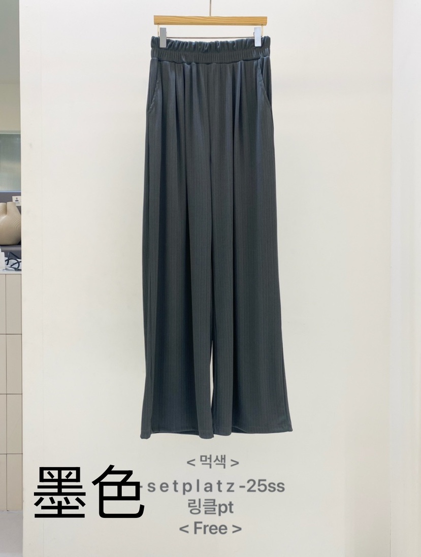 SETPLATZ東大門代購女裝新款休閑職業時尚推薦人氣真品休閑褲PLATZCLASSIC休閑褲圖色3