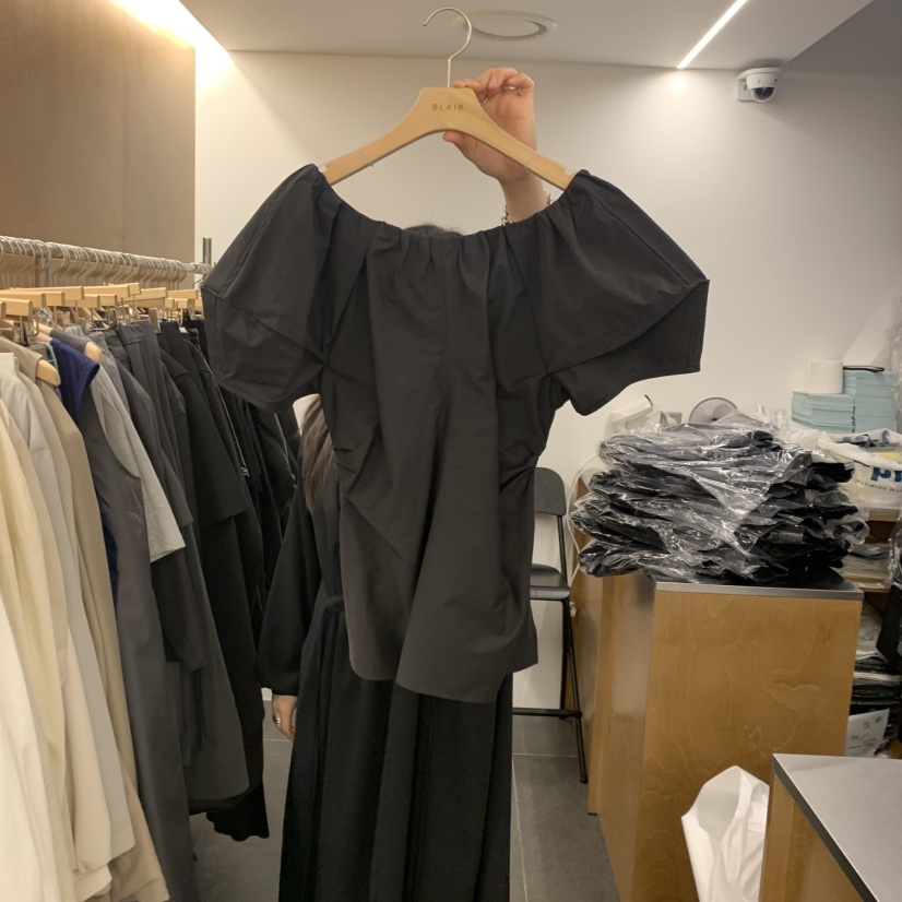 BLAIR東大門代購女士新品真品人氣25春夏熱賣時尚襯衫蕾絲衫BLAIR seoul襯衫/蕾絲衫圖色2