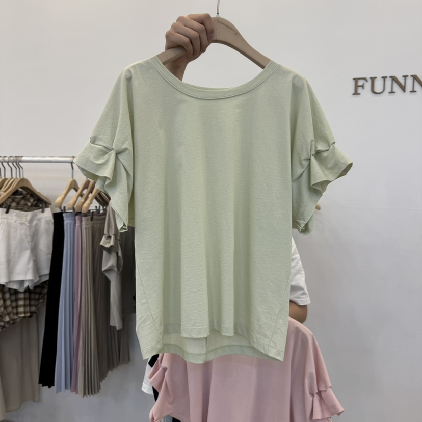 FUNNY POWDER韓國直郵㊣東大門實拍女裝新品人氣推薦熱賣T恤THE FUNNYT恤圖色3