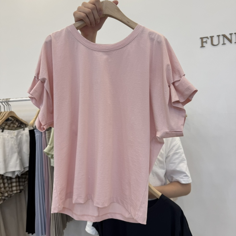 FUNNY POWDER韓國直郵㊣東大門實拍女裝新品人氣推薦熱賣T恤THE FUNNYT恤圖色4