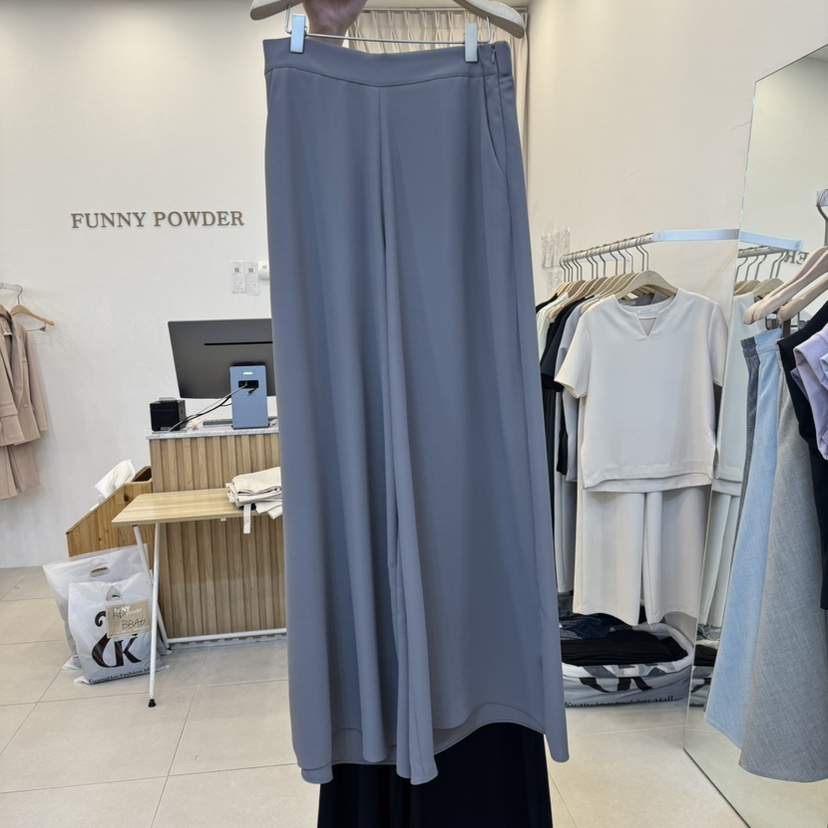 FUNNY POWDER韓國直郵㊣東大門實拍女裝新品推薦熱賣休閑褲THE FUNNY休閑褲圖色3