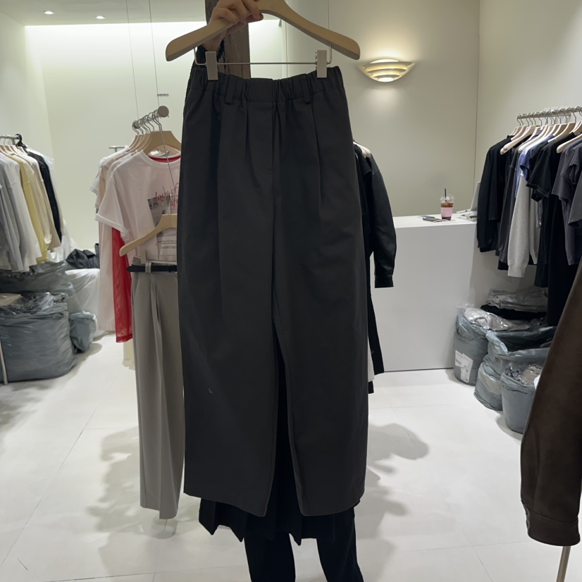 AVECNOUS韓國直郵女士新品人氣推薦職業真品時尚熱賣休閑褲AVECNOUS休閑褲圖色3