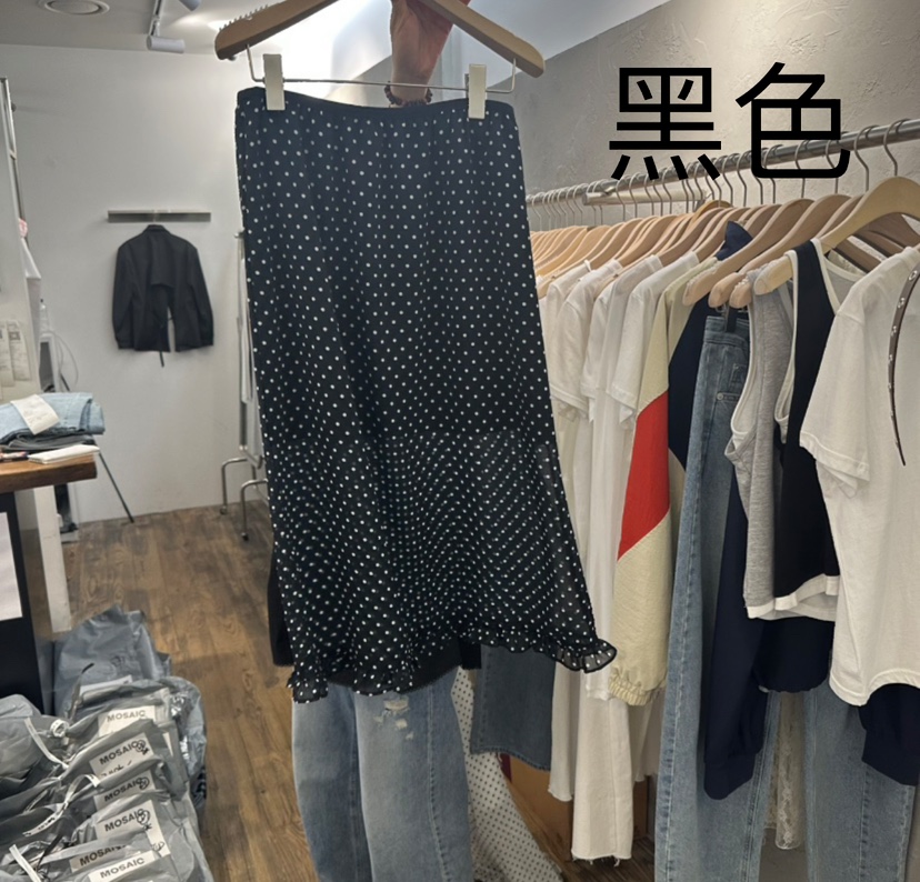 MOSAIC東大門實拍女裝新款時尚職業人氣25春夏休閑真品長裙MOSAIC長裙圖色2