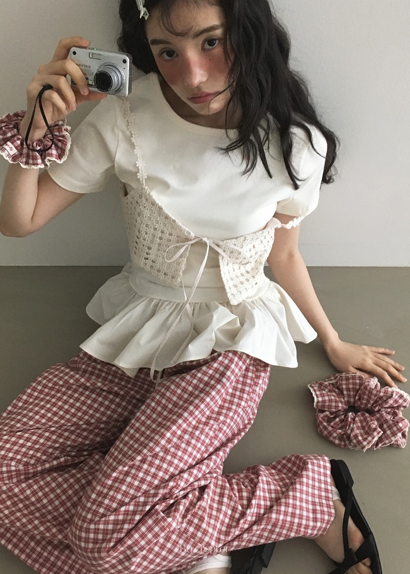 BY CHAPTER東大門代購女士新品熱賣時尚休閑25春夏人氣T恤ChapterT恤
