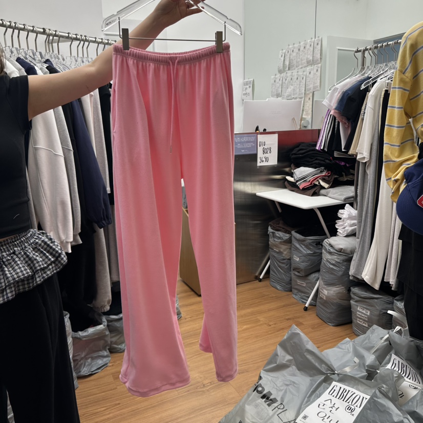 GABIZON韓國代購女裝新款人氣25春夏真品時尚休閑熱賣休閑褲GABIZON休閑褲圖色1